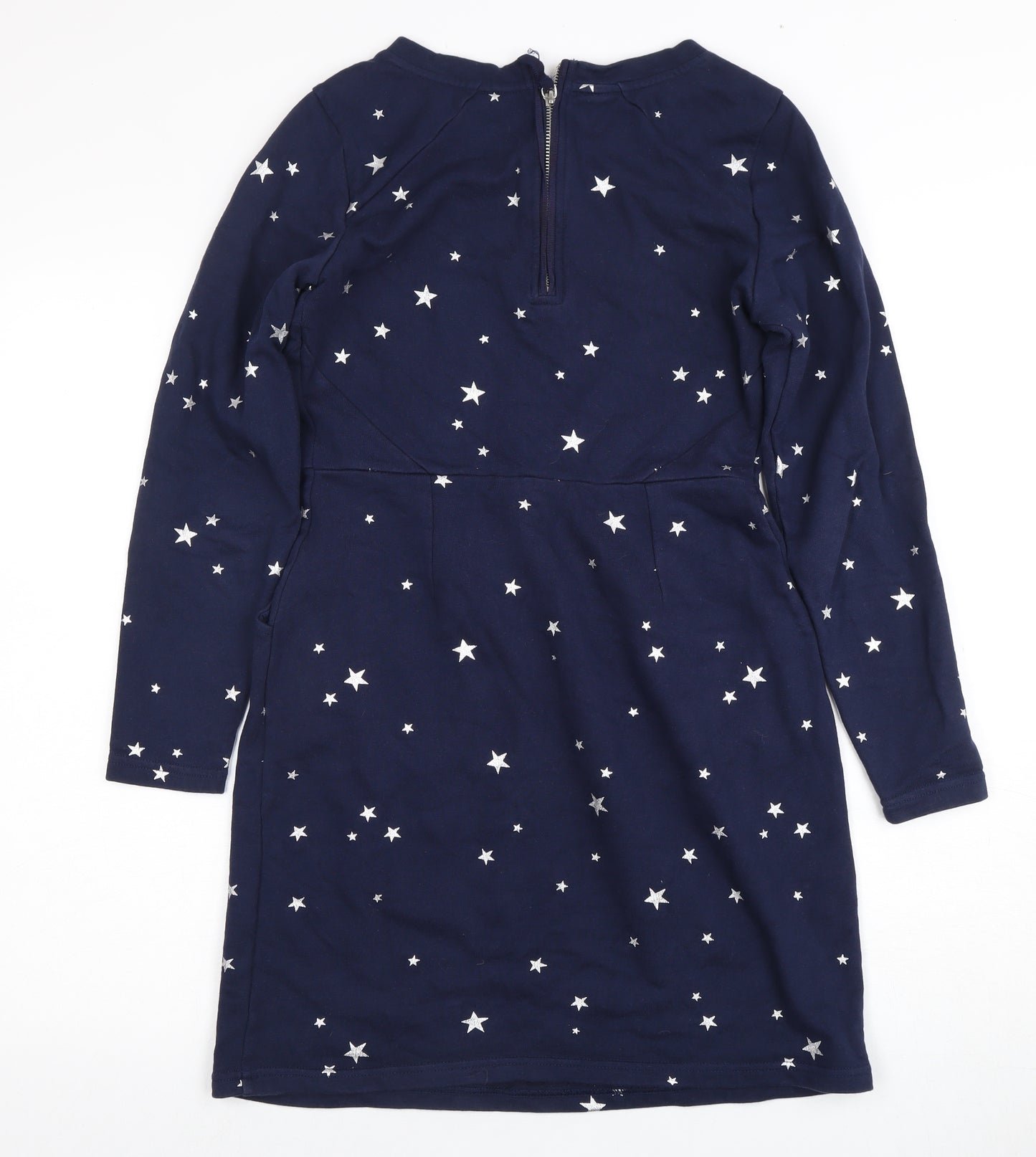 Joules Women's Blue Star Print Shift Dress Size 8