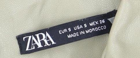 Zara Women's Beige Jacket, Size S, Button Up