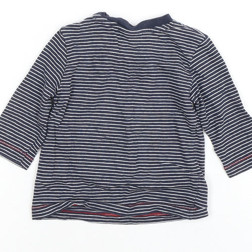 Next Boys Blue Striped Fire Engine Top, 3-6 Months