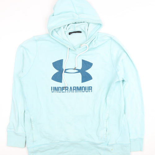 Under Armour Women's Blue Hoodie L Size, Casual Comfort
