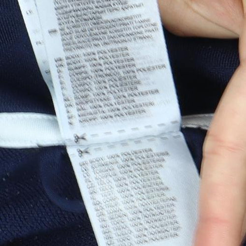 Reebok Men's Blue Full Zip Sweatshirt, Size S