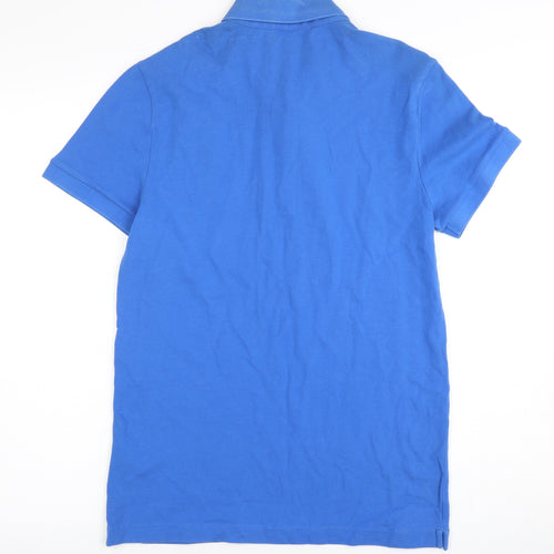 Boss Men's Blue Slim Fit Polo Shirt M