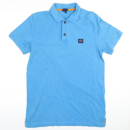Paul & Shark Men's Blue Polo Shirt L