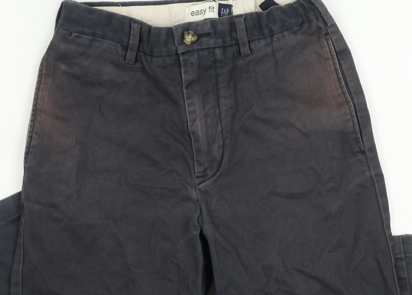 GAP Kids Boys Grey Chino Trousers, Size 12 Years, Easy Fit