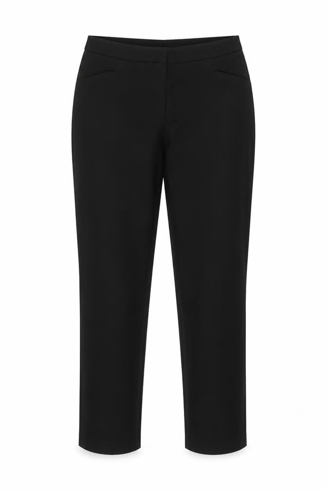 Front view of Oasis Black Women's Trousers, size 14