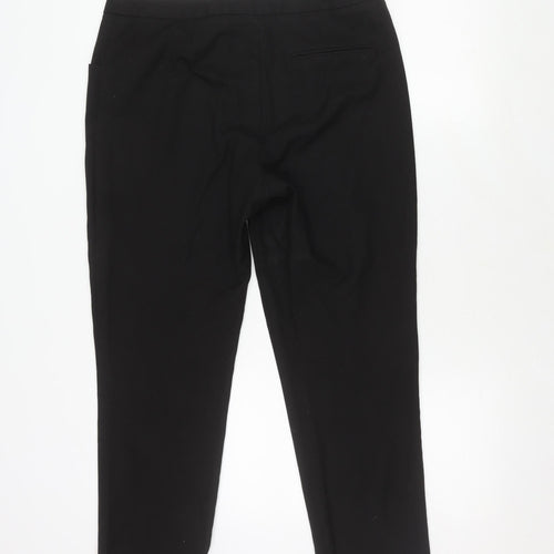 Oasis Black Women's Trousers Size 14