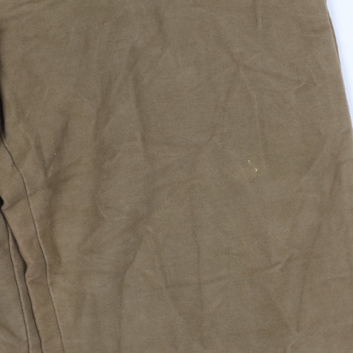 Lineadirection Men's Brown Trousers Size 32 Cotton