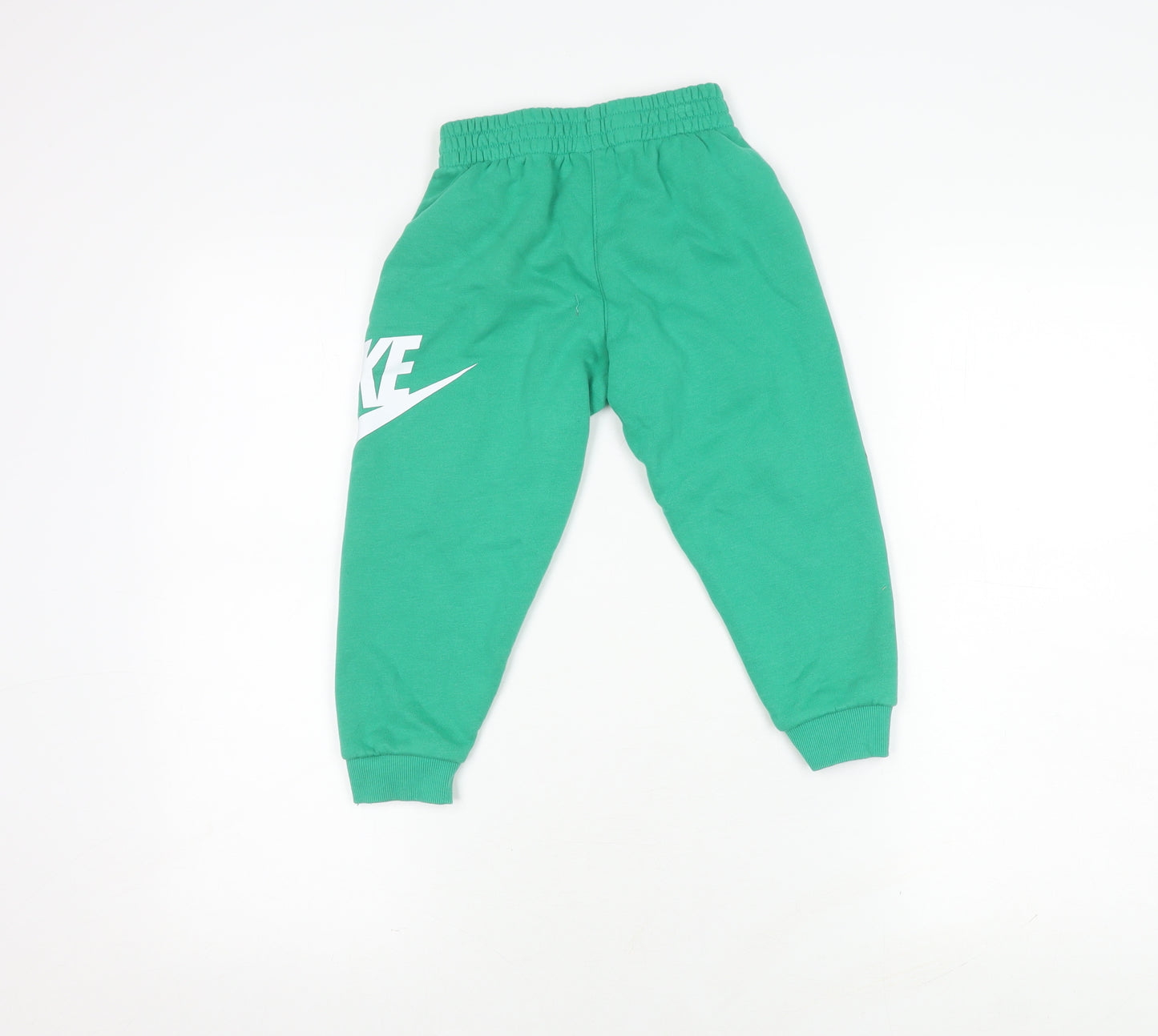 Nike Boys Green Jogger Trousers, 4-5 Years, Activewear