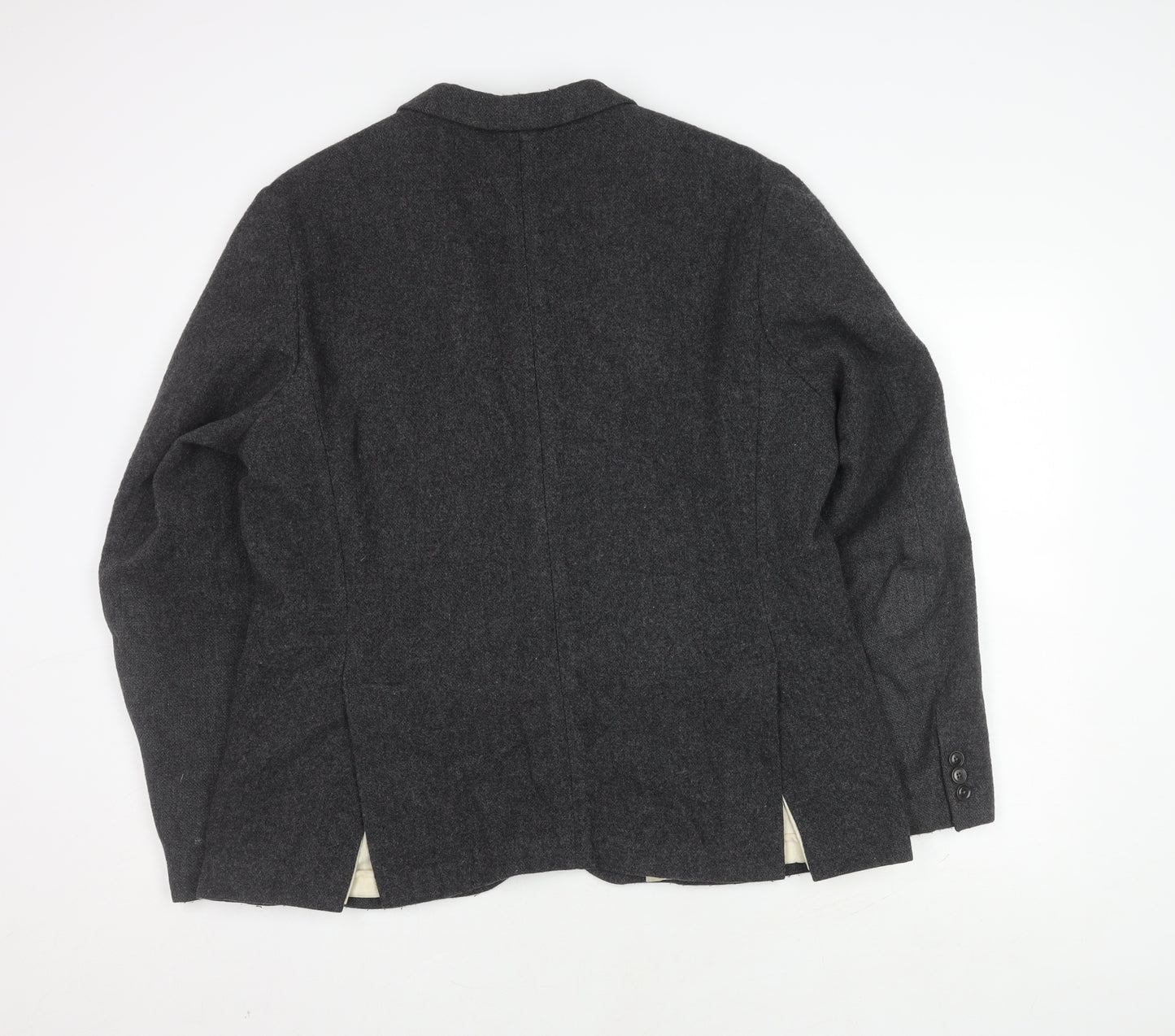 John Lewis & Co. Men's Grey Blazer XL - Classic Style