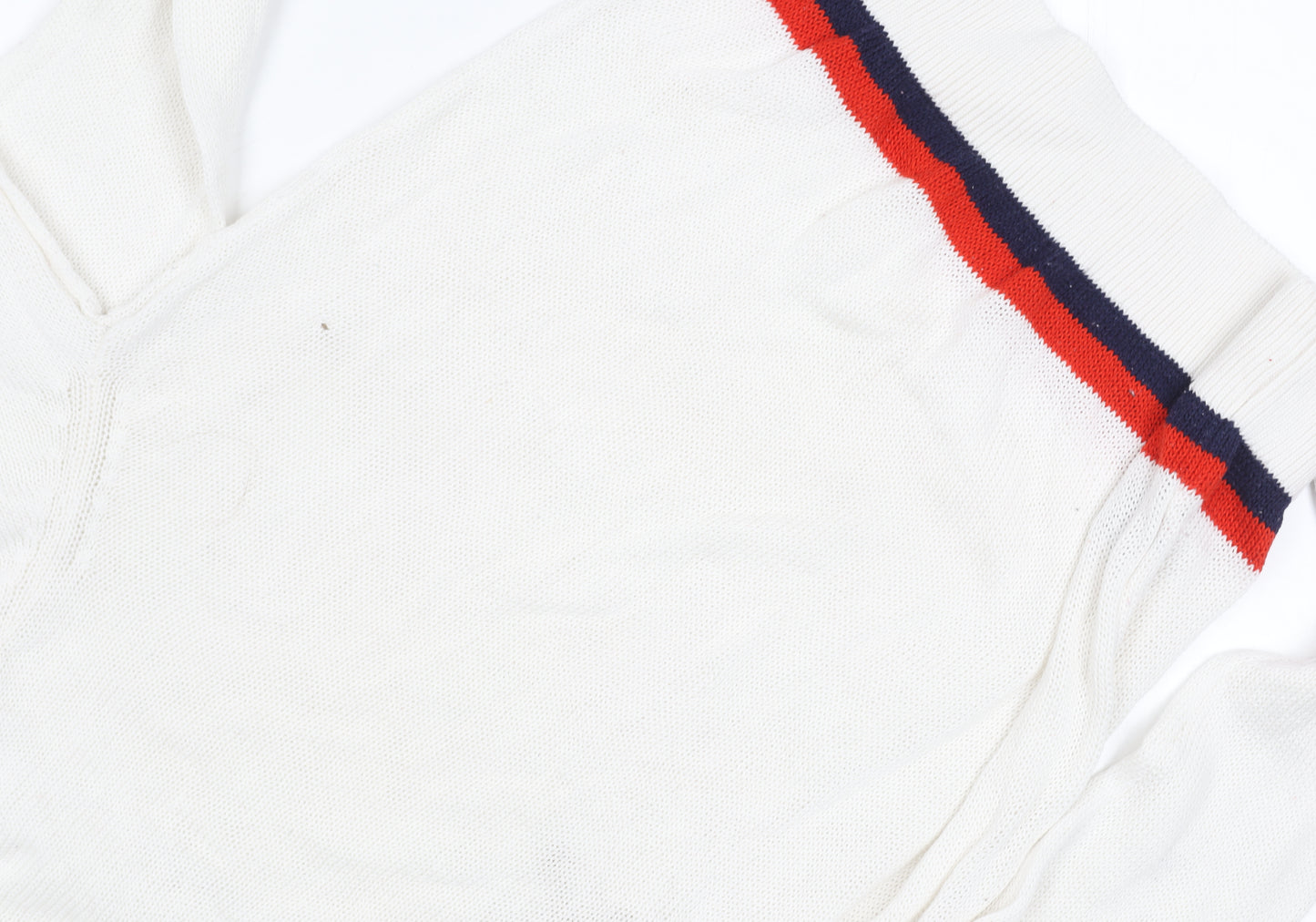 Tommy Hilfiger Women's White Pullover Jumper, Size L