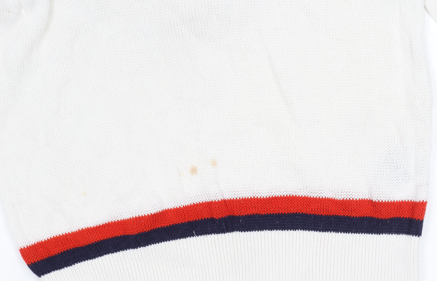 Tommy Hilfiger Women's White Pullover Jumper, Size L