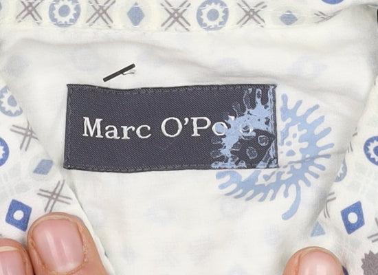 Marc O'Polo Men's M Geometric Short Sleeve Shirt