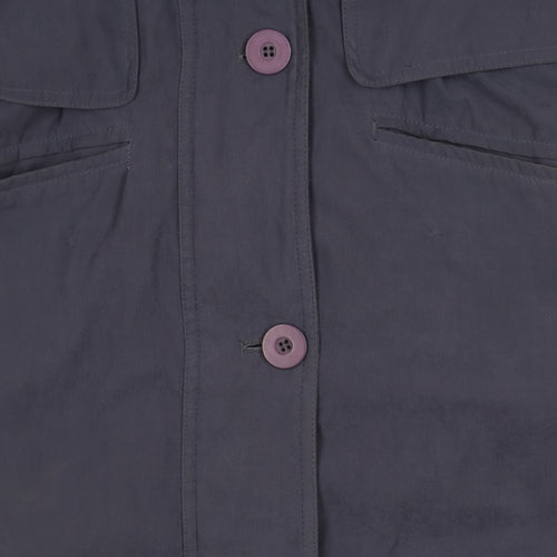 Dannimac Women's Purple Parka Jacket, Size 10, Hooded, Autumn/Winter