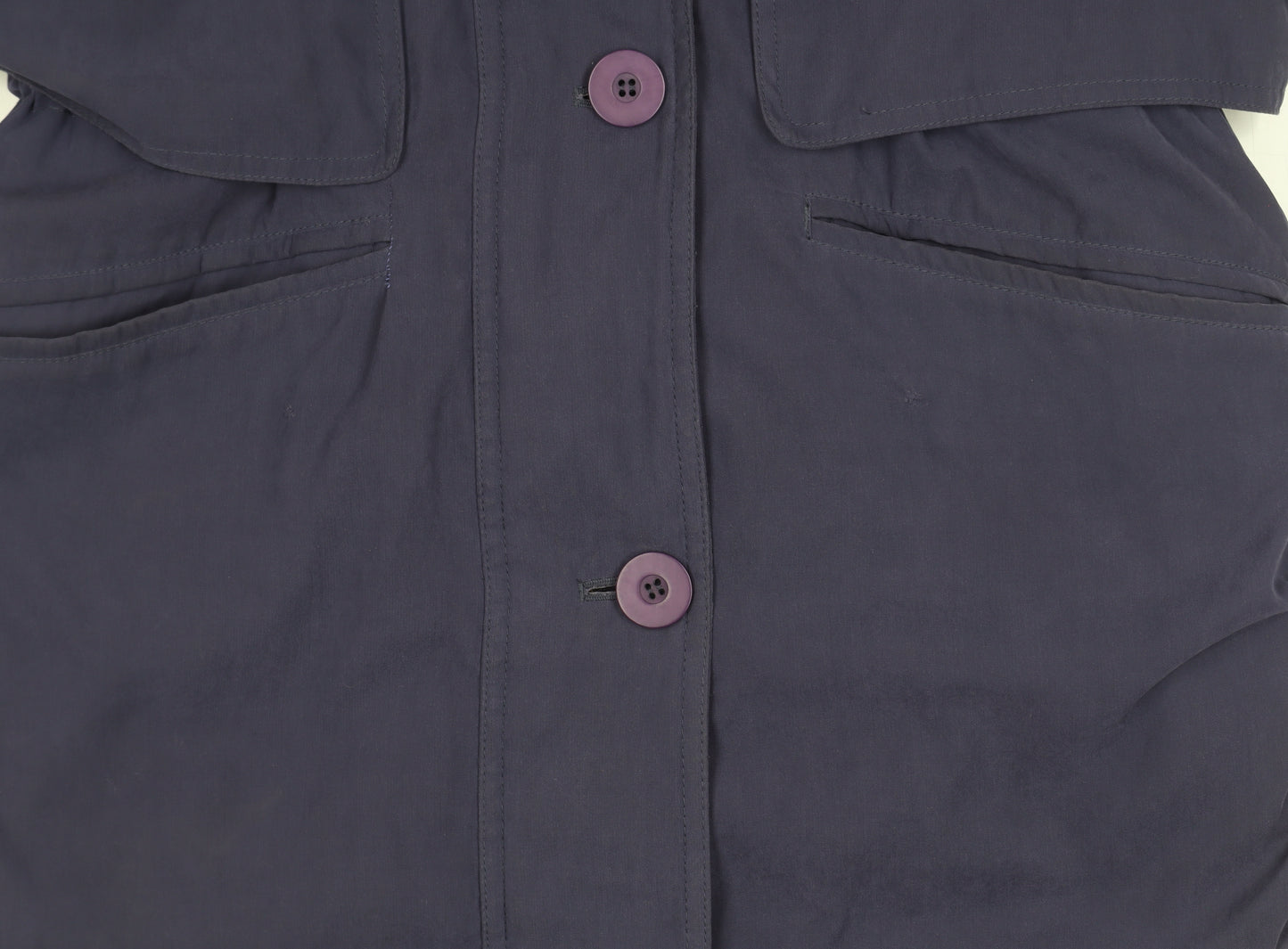 Dannimac Women's Purple Parka Jacket, Size 10, Hooded, Autumn/Winter