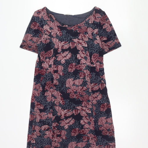 White Stuff Women's Multicoloured Shift Dress, Size 10