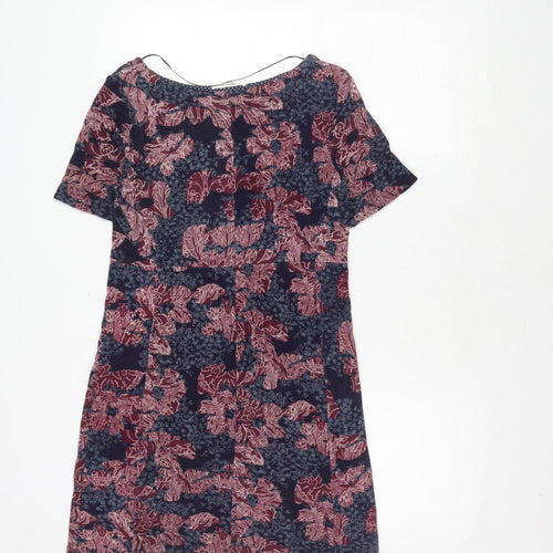 White Stuff Women's Multicoloured Shift Dress, Size 10