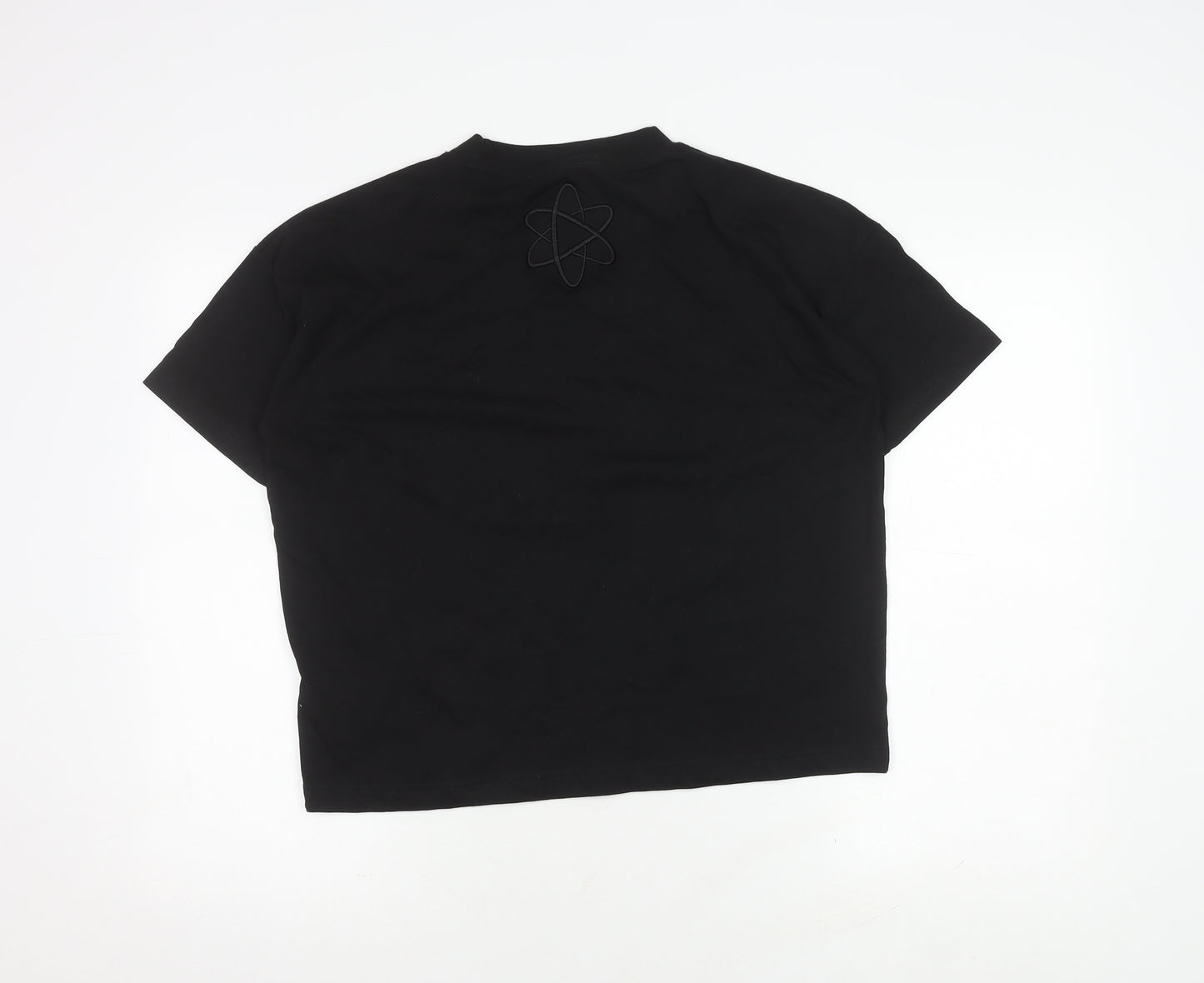 Richmond Sport Black Unisex Basic T-Shirt, M, Short Sleeve