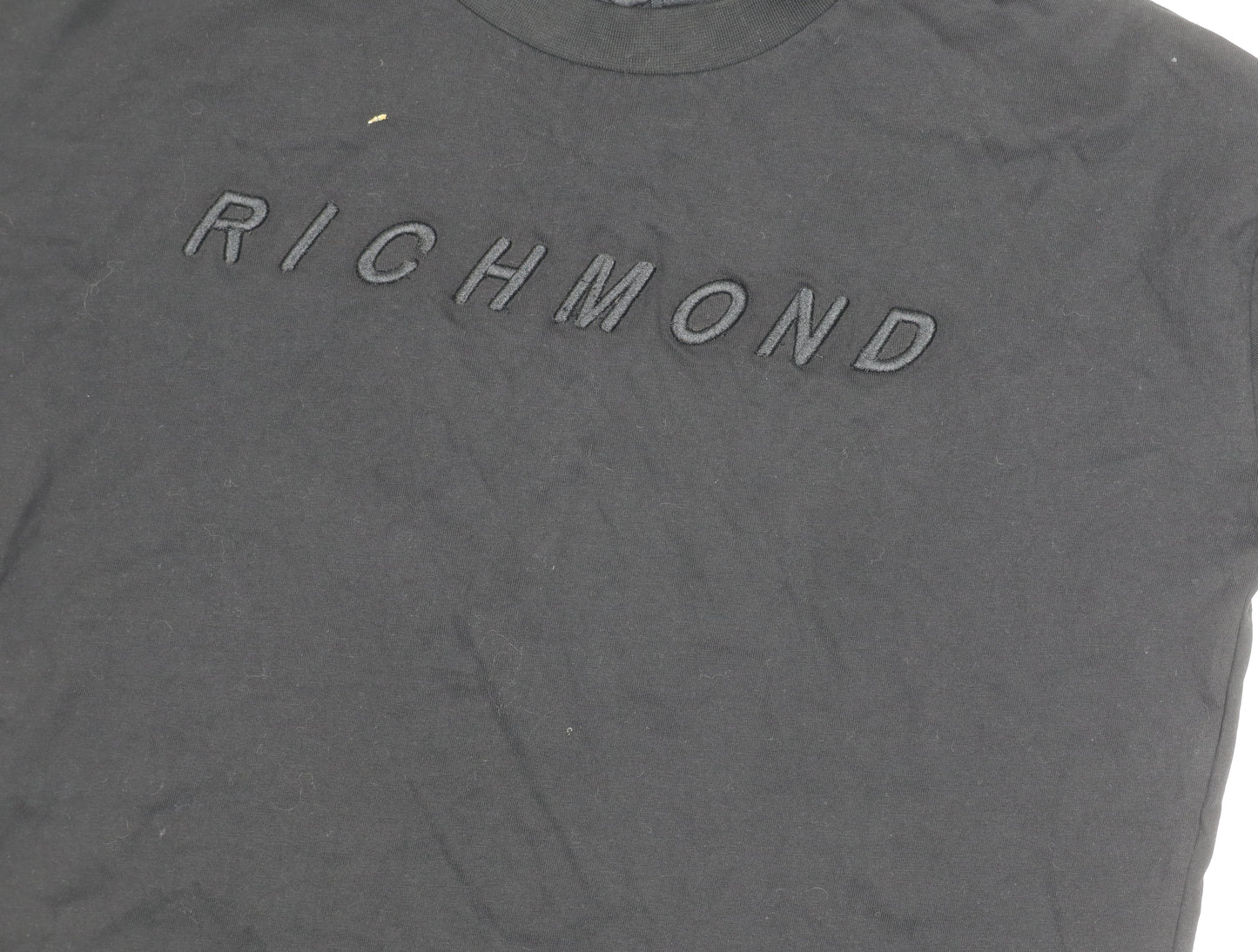 Richmond Sport Black Unisex Basic T-Shirt, M, Short Sleeve