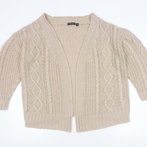 Brave Soul Women's Beige Cardigan, S
