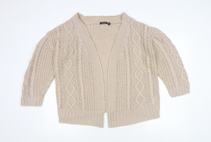 Brave Soul Women's Beige Cardigan, S