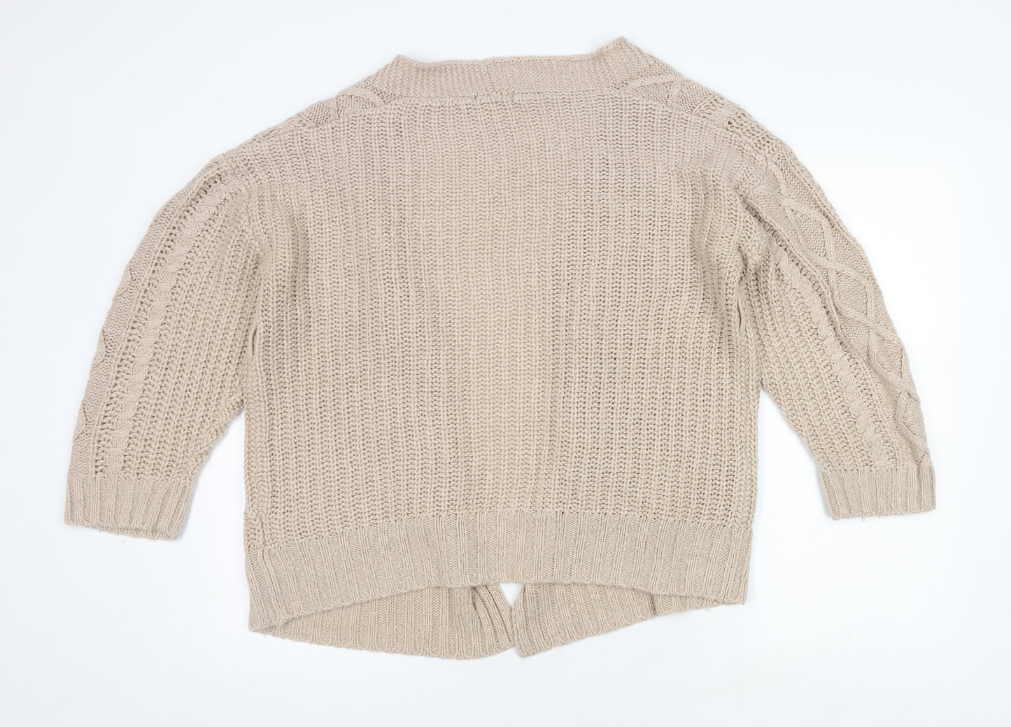 Brave Soul Women's Beige Cardigan, S