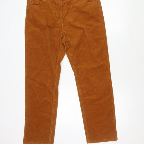 Marks and Spencer Men's Brown Corduroy Trousers
