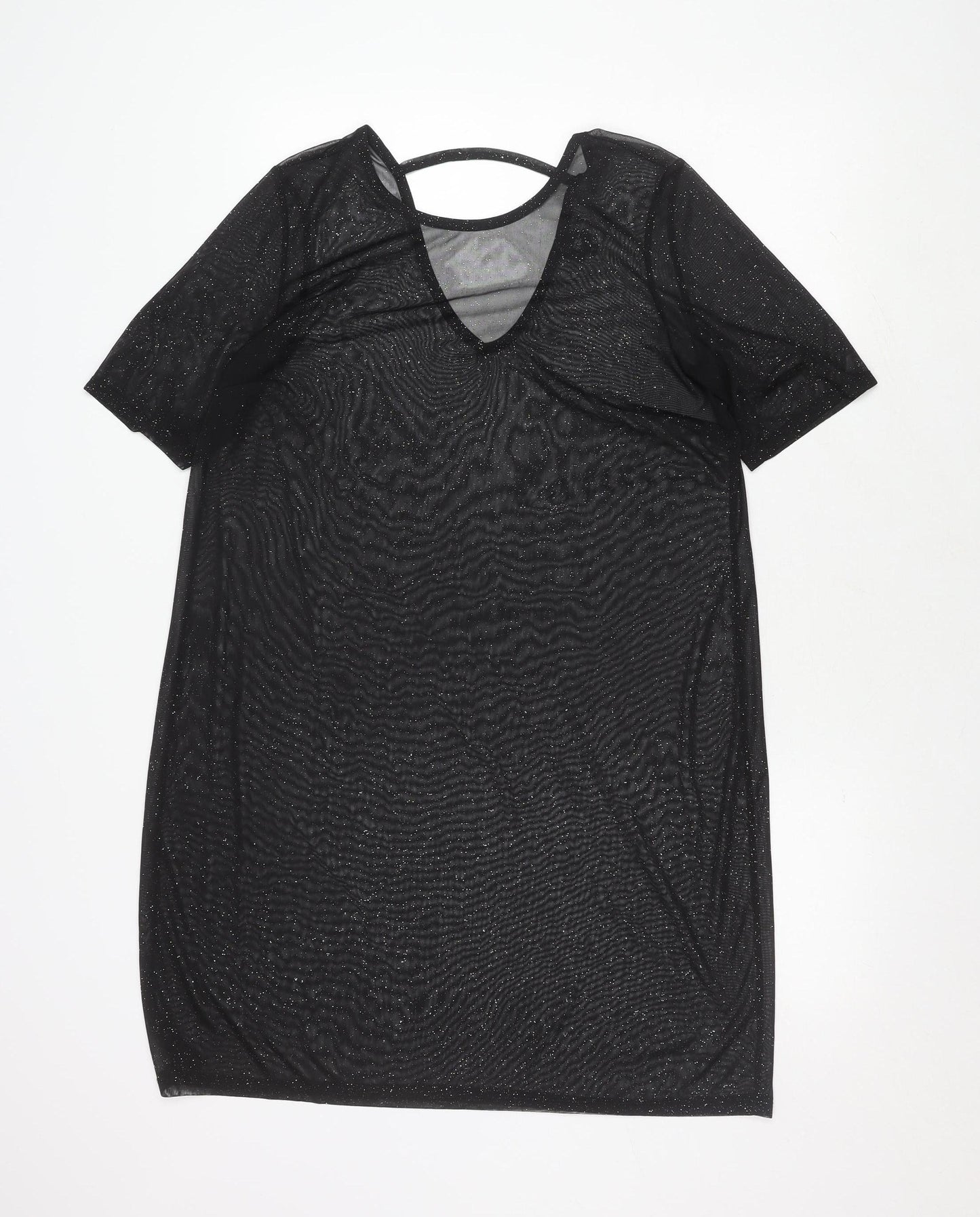 River Island Women's Black Dress Size 16