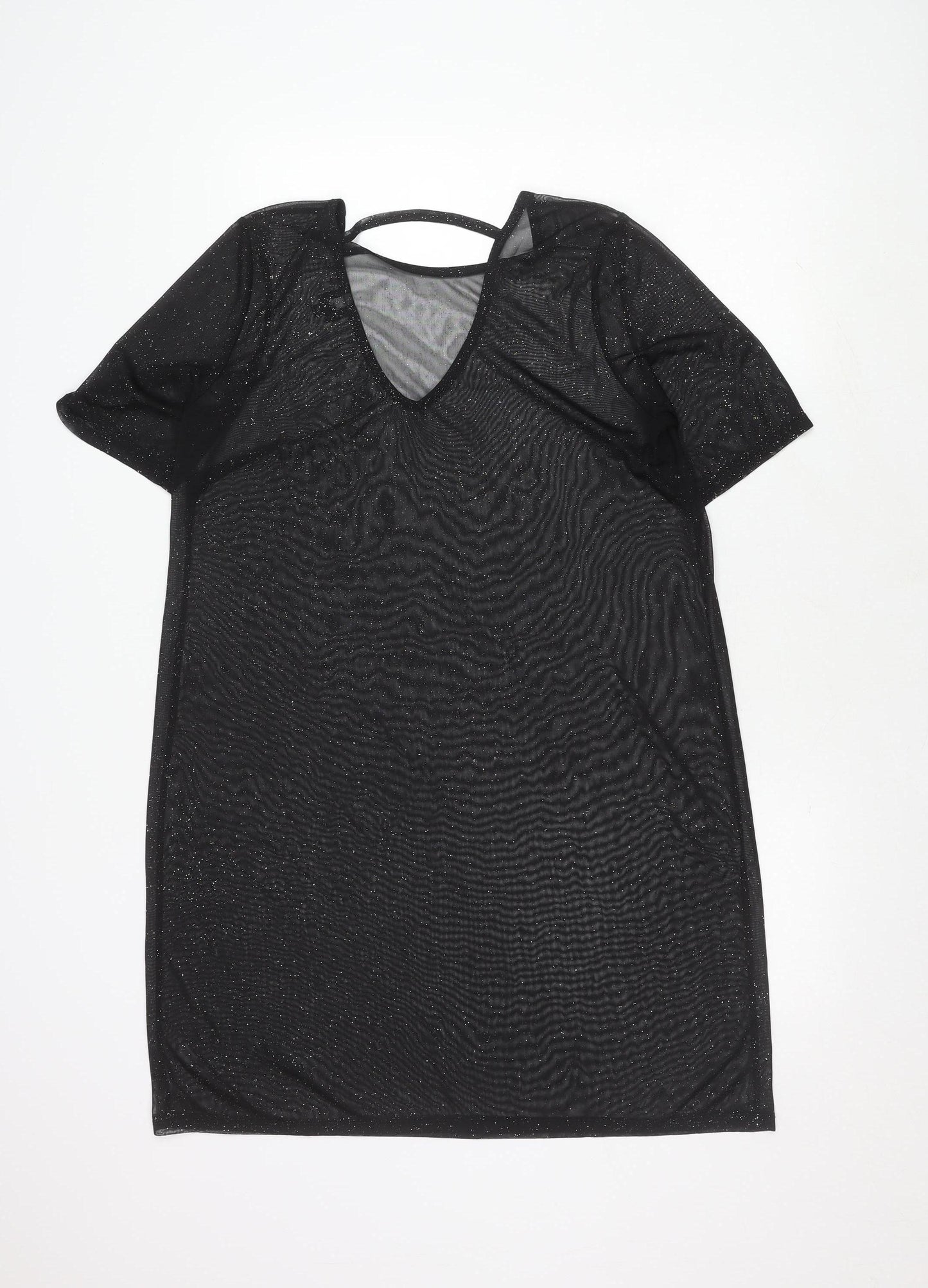 River Island Women's Black Dress Size 16