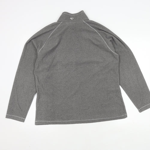 Regatta Women's Grey 1/4 Zip Pullover - Size 16