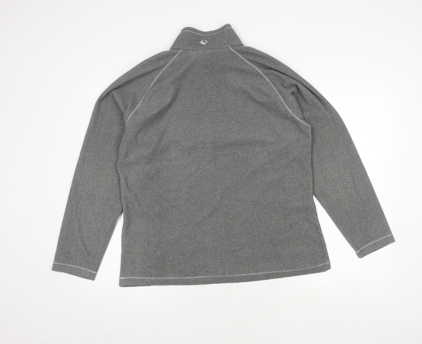 Regatta Women's Grey 1/4 Zip Pullover - Size 16