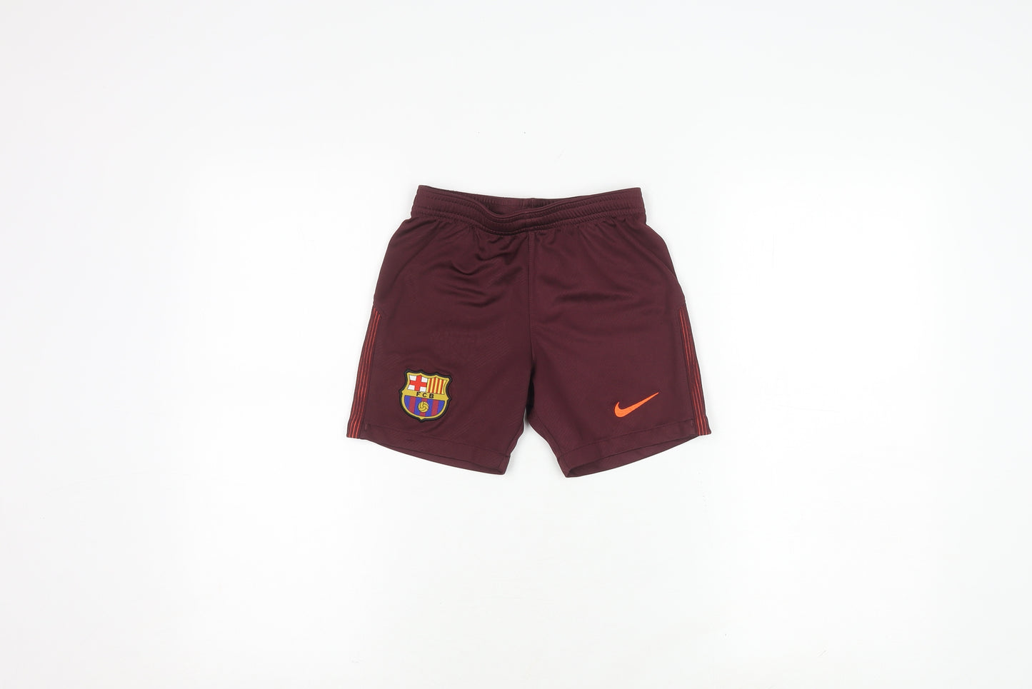 Nike Boys' Red Athletic Football Shorts XS