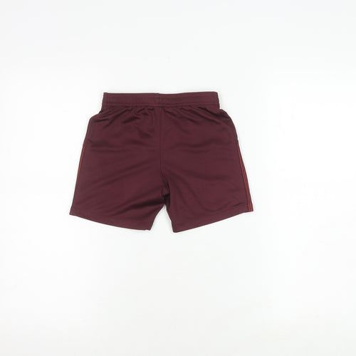 Nike Boys' Red Athletic Football Shorts XS