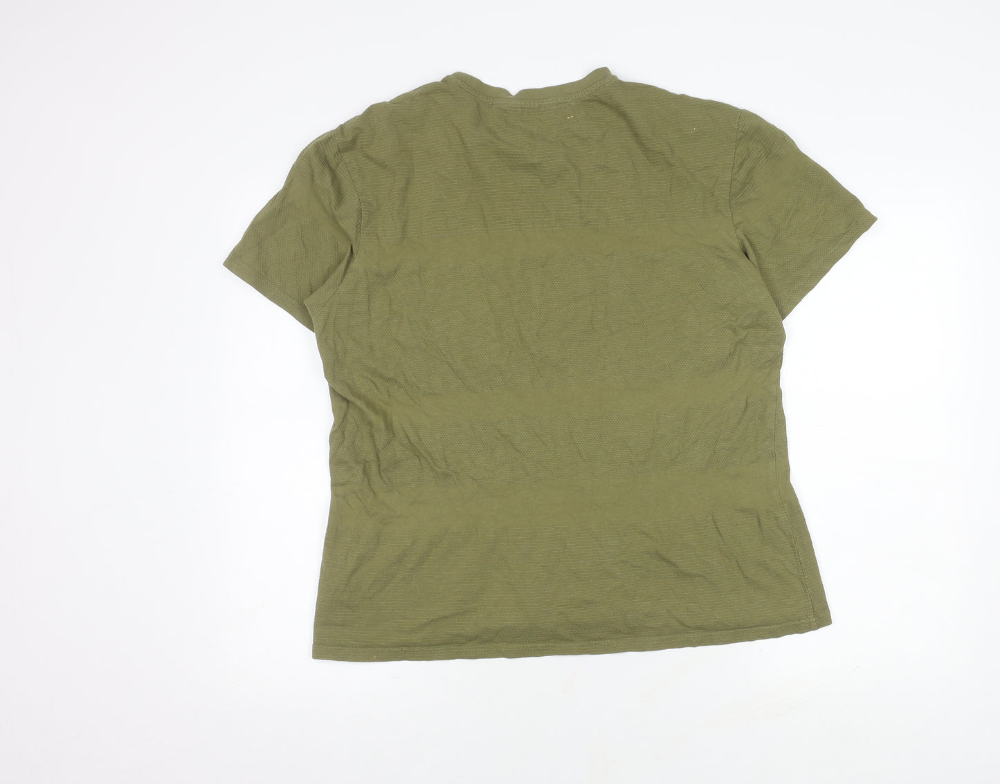 Ben Sherman Men's Green T-shirt, Size Large.