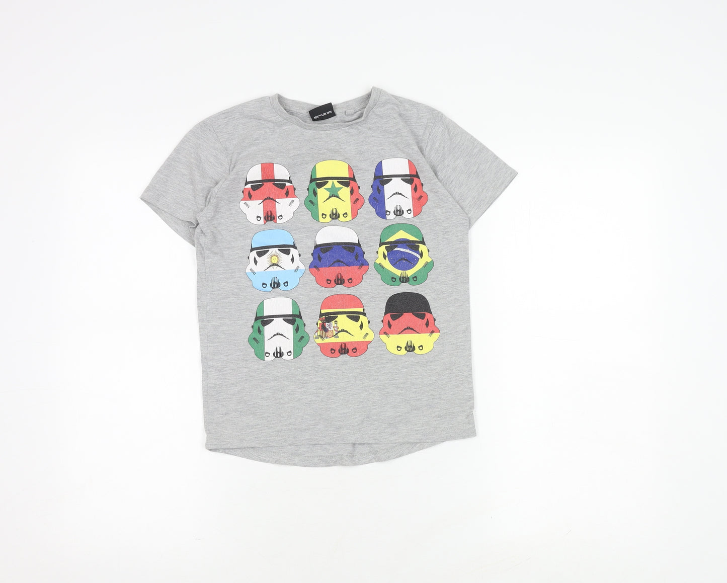 Next Boys Grey Star Wars Graphic T-Shirt 8 Years