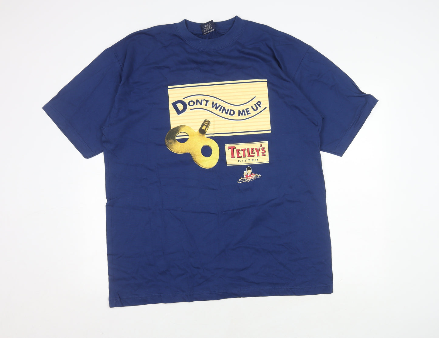 Blue Thunder Men's XL Blue Graphic T-Shirt