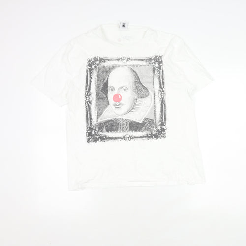 Vivienne Westwood White Graphic Print T-Shirt M