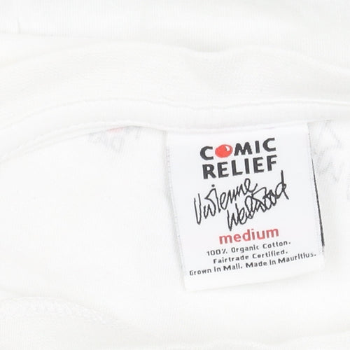 Vivienne Westwood White Graphic Print T-Shirt M