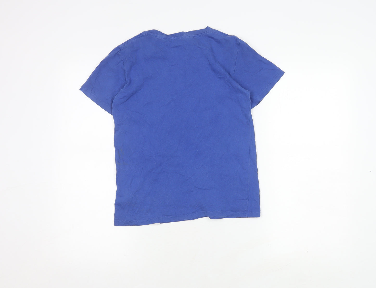H&M Boys Blue Super Mario T-Shirt, Size 11-12 Years
