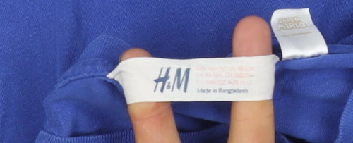 H&M Boys Blue Super Mario T-Shirt, Size 11-12 Years