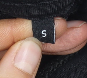 Palm Angels Men's Black Hoodie S Pullover Logo