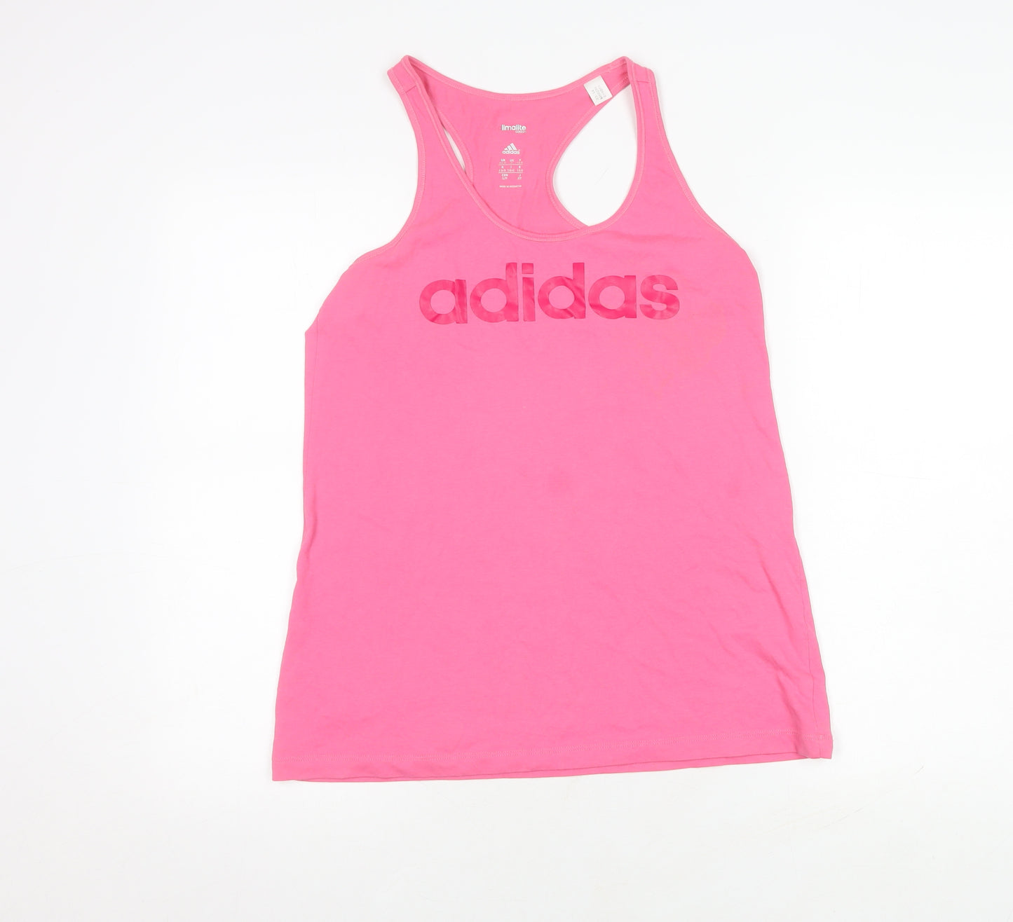 Adidas Women's Pink Tank Top - Size S