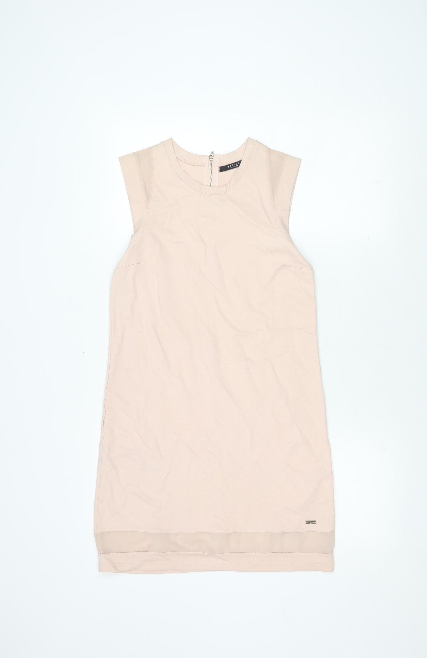 Mohito Collection Women's Beige Sheath Dress XS