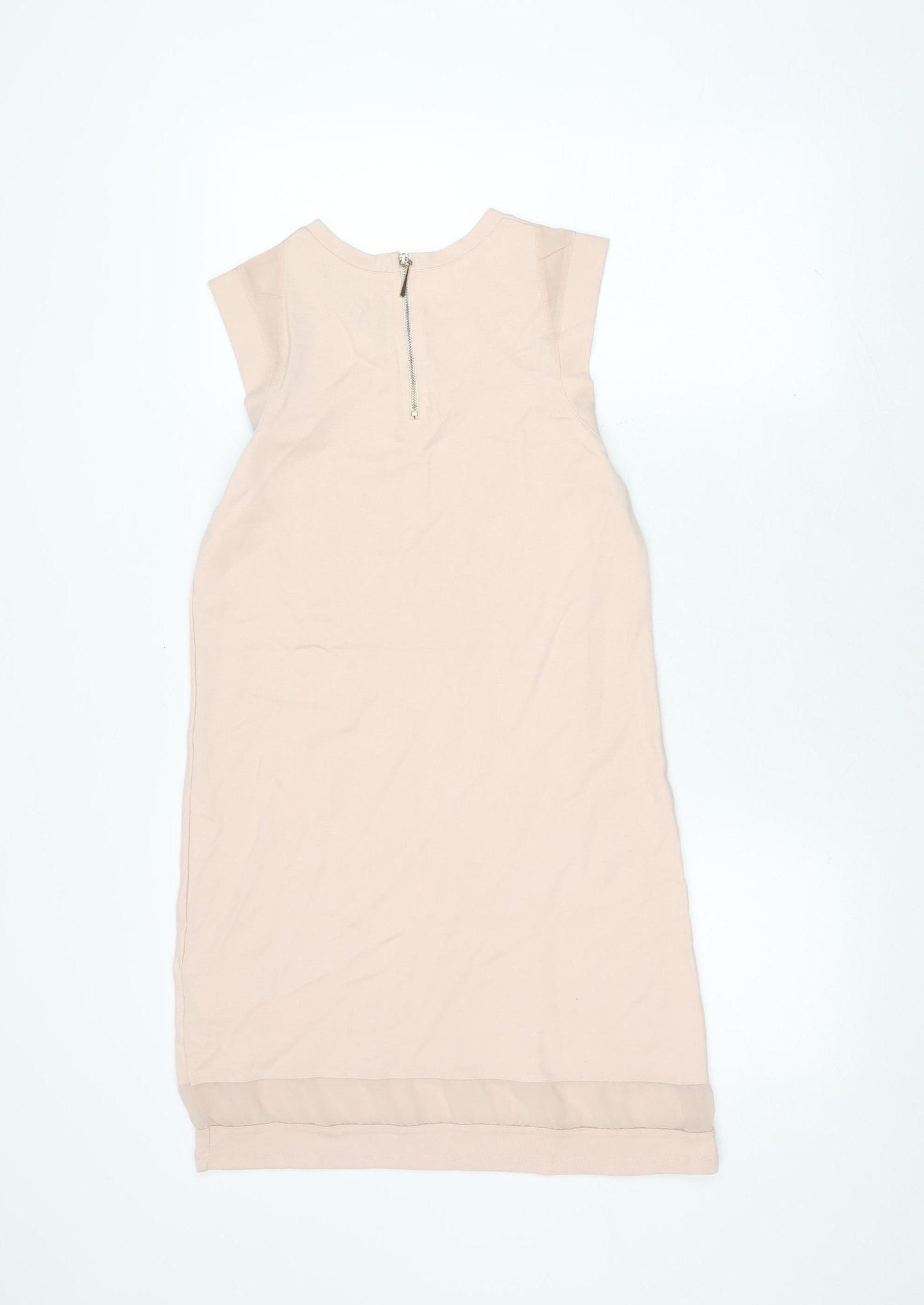 Mohito Collection Women's Beige Sheath Dress XS