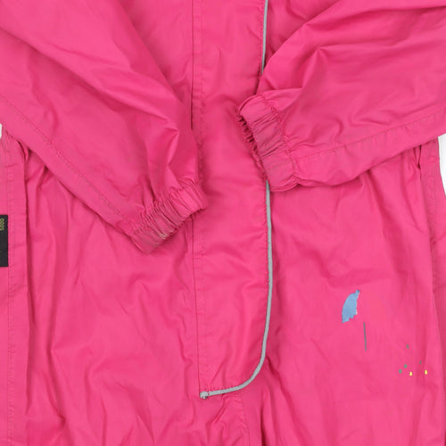 Gelert Girls Pink Waterproof Snowsuit, Size 2-3 Years