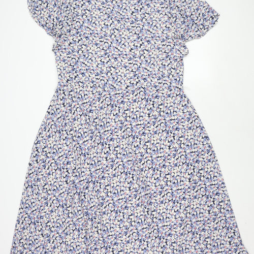 Ralph Lauren Women's Floral Dress, Size 14, Multicoloured