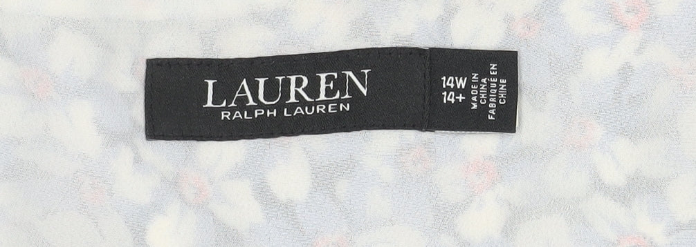 Ralph Lauren Women's Floral Dress, Size 14, Multicoloured