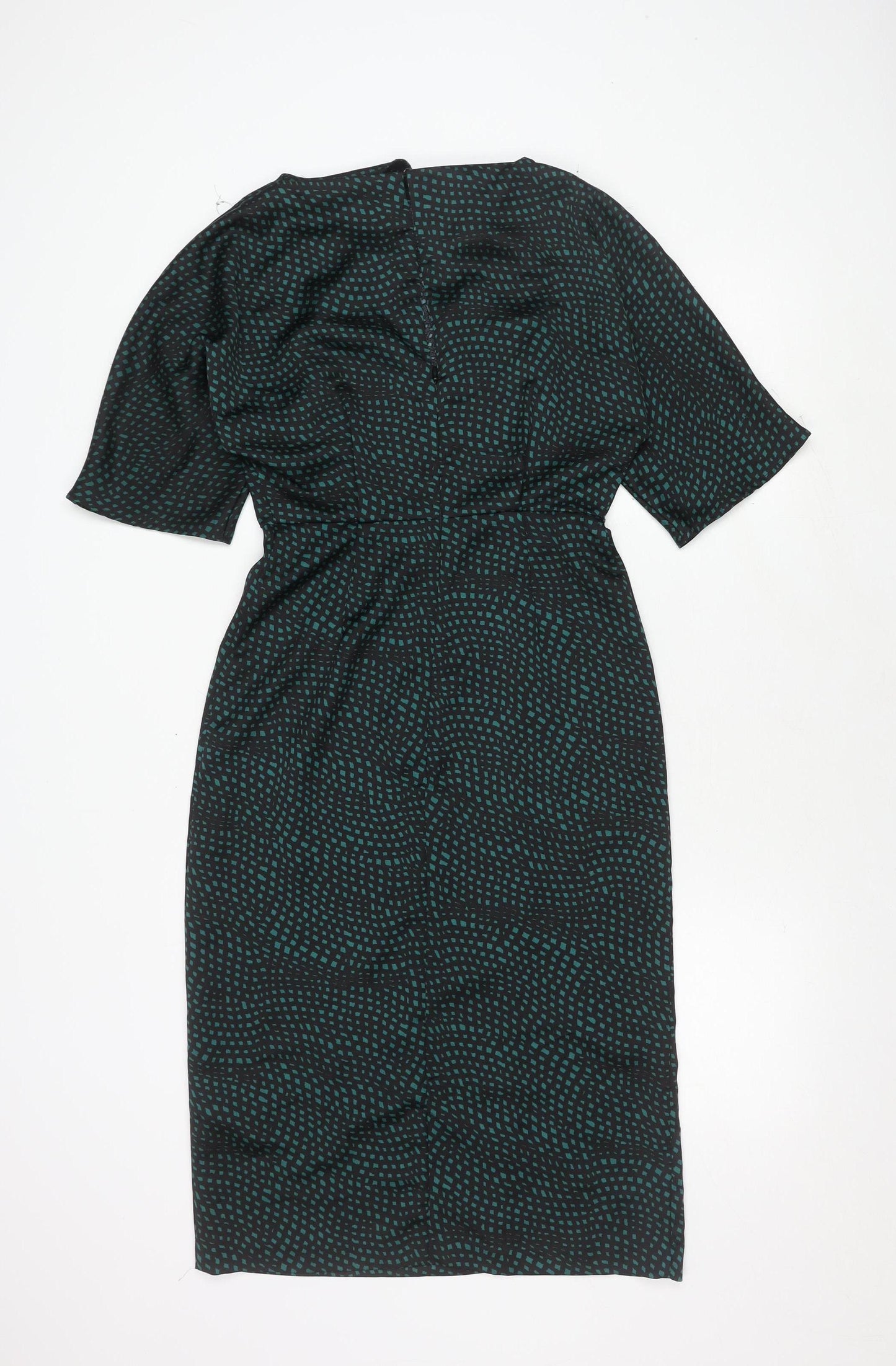 Warehouse Black Polyester Dress Size 6 Women's