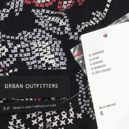 Urban Outfitters Women's Black Floral Dress - Size S