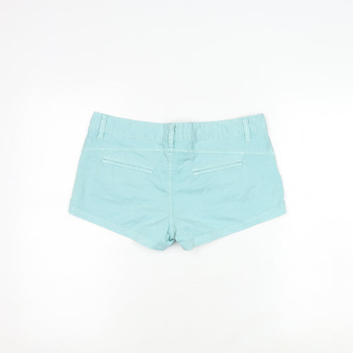 Billabong Women's Blue Shorts Size 10 Cotton Blend Summer