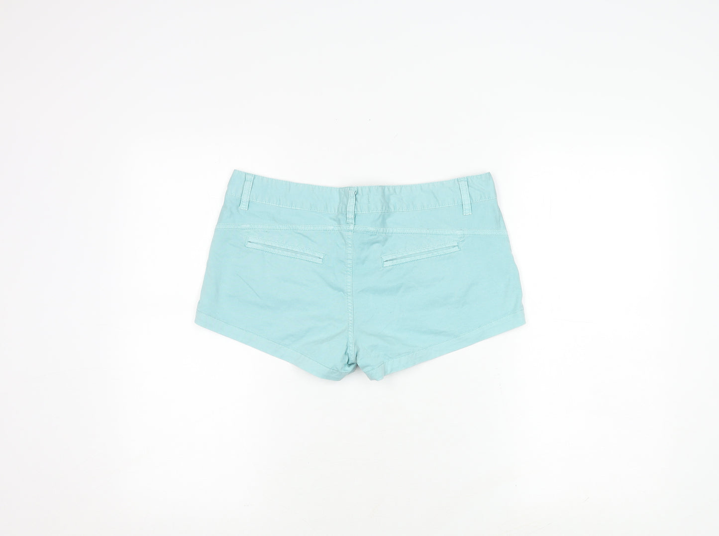 Billabong Women's Blue Shorts Size 10 Cotton Blend Summer